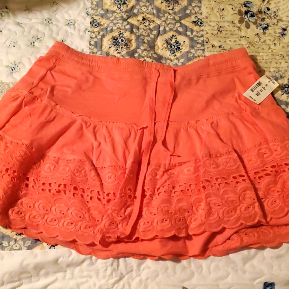 Coral Aeropostle Skirt, NWT never worn